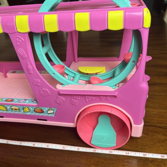 Hasbro 2017 Littlest Pet Shop Treats Truck Pink No Pets In Used Condition As Is - Picture 9 of 13